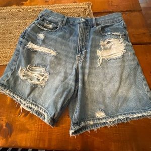 American Eagle denim shorts size 12